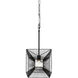 Arcade 1 Light 10 inch Carbon Pendant Ceiling Light