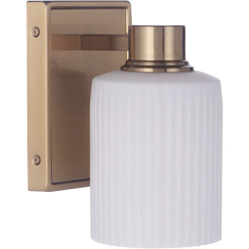 Bretton 1 Light 5 inch Satin Brass Wall Sconce Wall Light