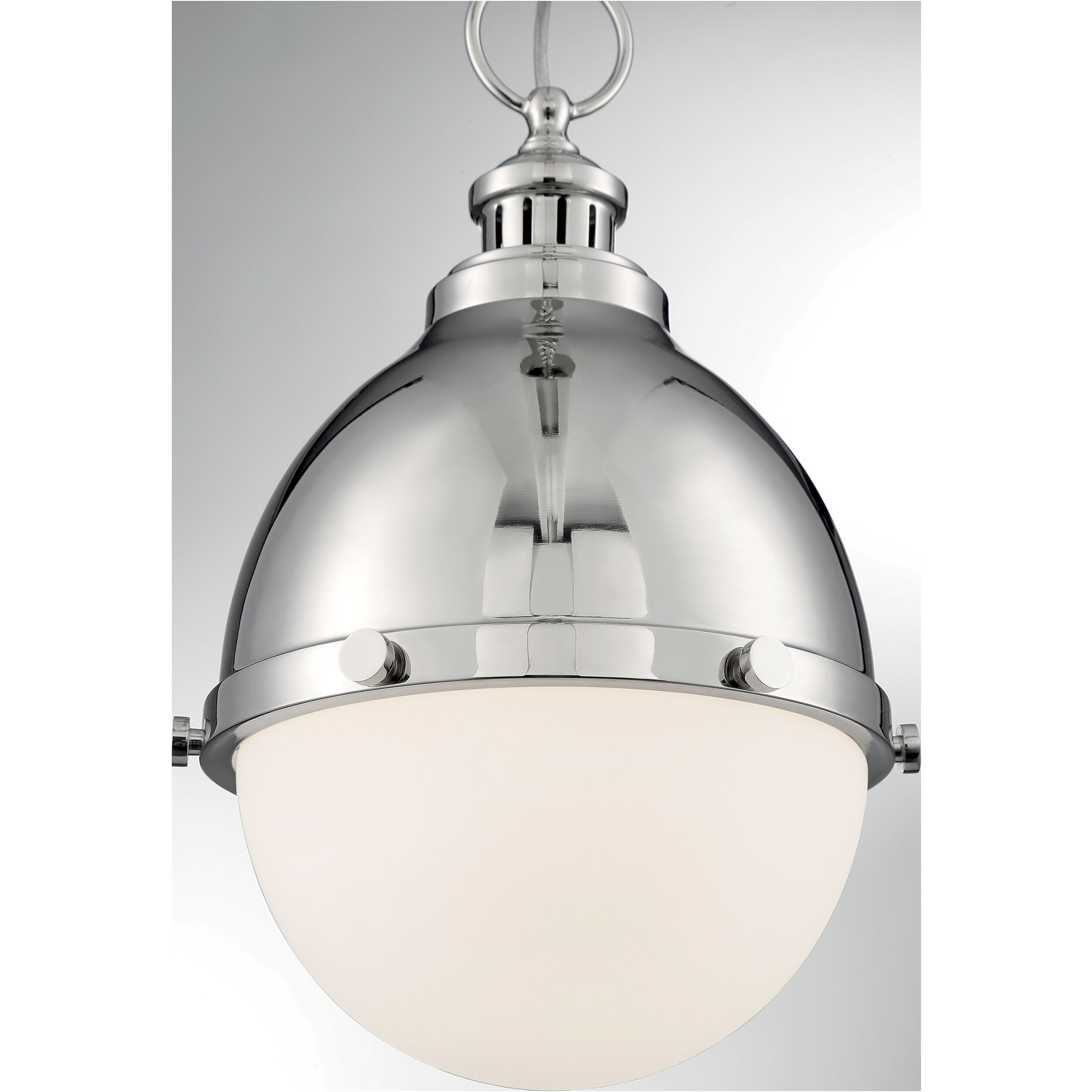 Ronan 1 Light 8.88 inch Polished Nickel Pendant Ceiling Light