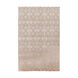 Tidal 108 X 72 inch Tan/Light Gray Rugs, Viscose and Wool