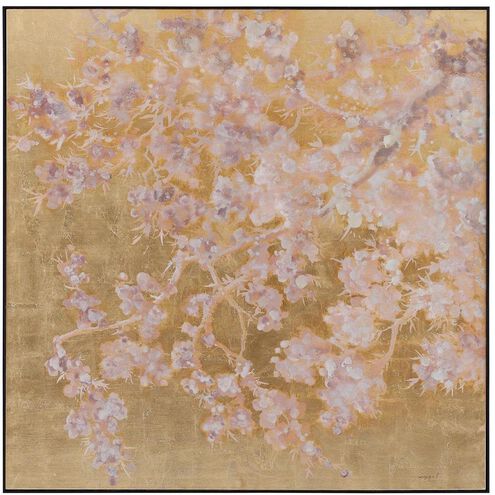 Teng Fei's Gilded Canopy 48.25 X 48.25 inch Painting