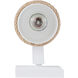 Chatham 1 Light 7.88 inch Natural White Bath Vanity Light Wall Light