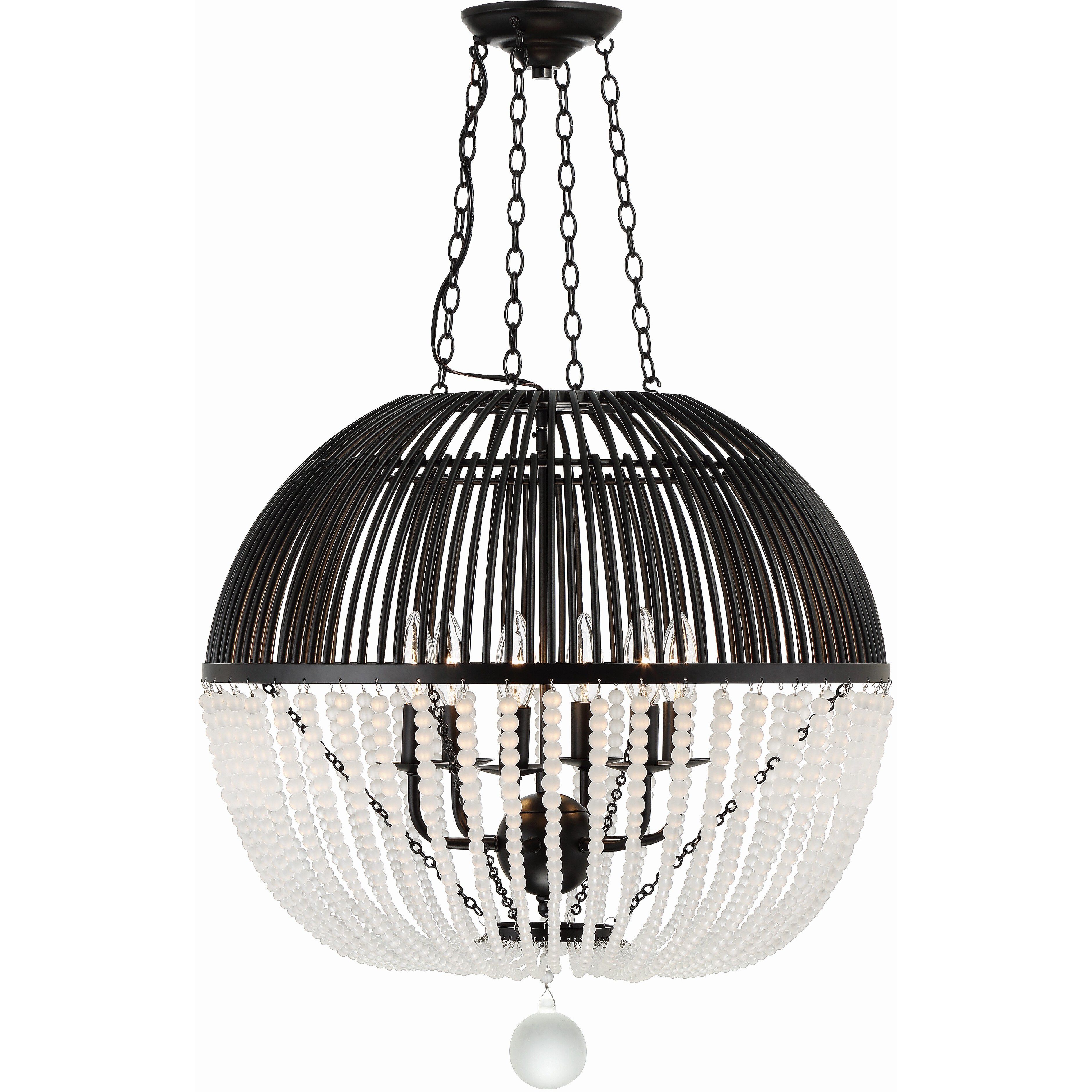 Duval Pendant Ceiling Light in Matte Black