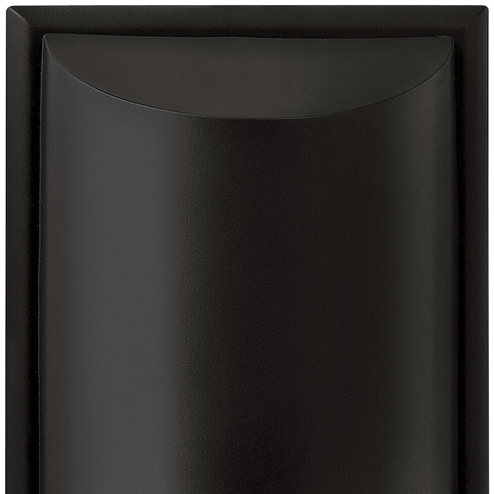 Cascade Outdoor Wall Mount Lantern in Satin Black, Small
