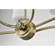 Cordello 18 inch Vintage Brass Island Pendant Ceiling Light