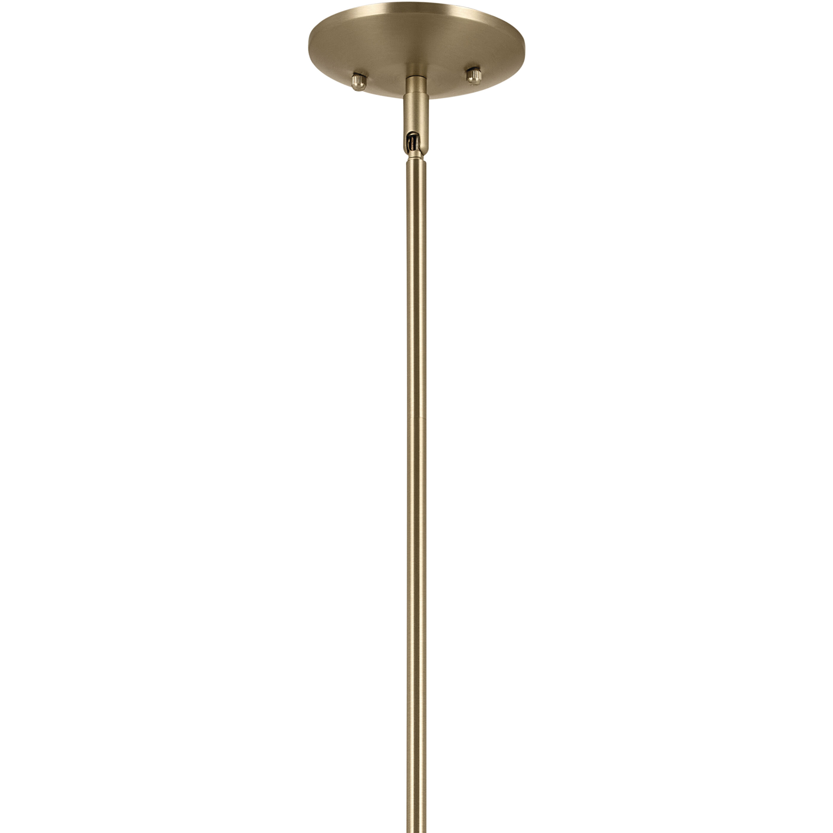 Deela LED 28 inch Champagne Bronze Chandelier Ceiling Light