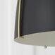 Sean Lavin Norman 1 Light 15.38 inch Satin Brass Pendant Ceiling Light