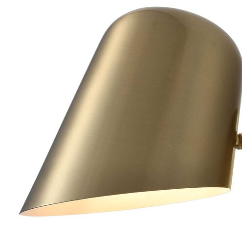 Culver 1 Light 11 inch Brushed Brass Wall Sconce Wall Light