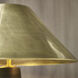Sean Lavin Karam 40 watt Natural Brass Table Lamp Portable Light