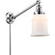 Canton 18 inch 3.50 watt Polished Chrome Swing Arm Wall Light, Franklin Restoration