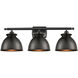 Ballston Adirondack LED 28 inch Matte Black Bath Vanity Light Wall Light, Ballston