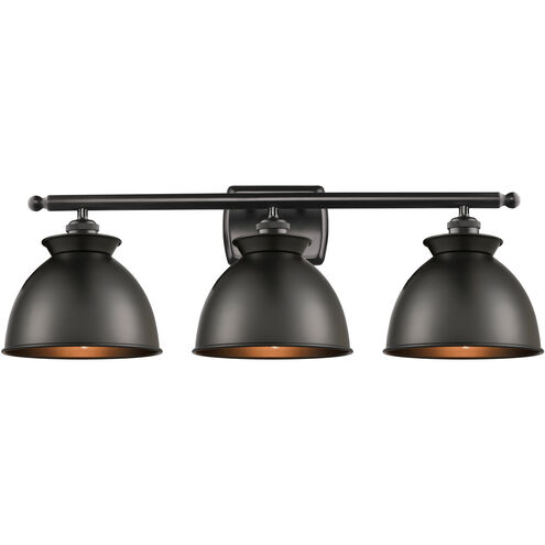 Ballston Adirondack LED 28 inch Matte Black Bath Vanity Light Wall Light, Ballston