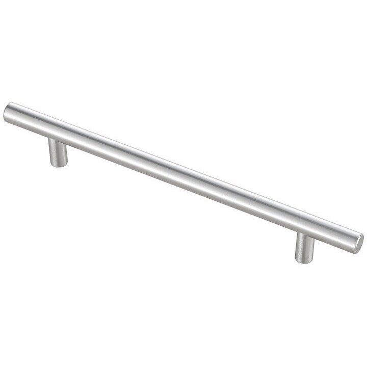 Quinn Brushed Nickel Hardware Drawer Pull in 6-5/16in Center to Center Bar, Set of 10