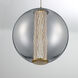 Atomo LED 8.75 inch Gold Pendant Ceiling Light