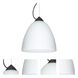 Vila 1 Light Black Cord Pendant Ceiling Light