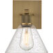 Port Nine LED 8 inch Antique Brushed Brass Wall Sconce Wall Light