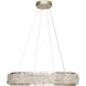 Arctic Halo 12 Light 30 inch Gold Pendant Ceiling Light