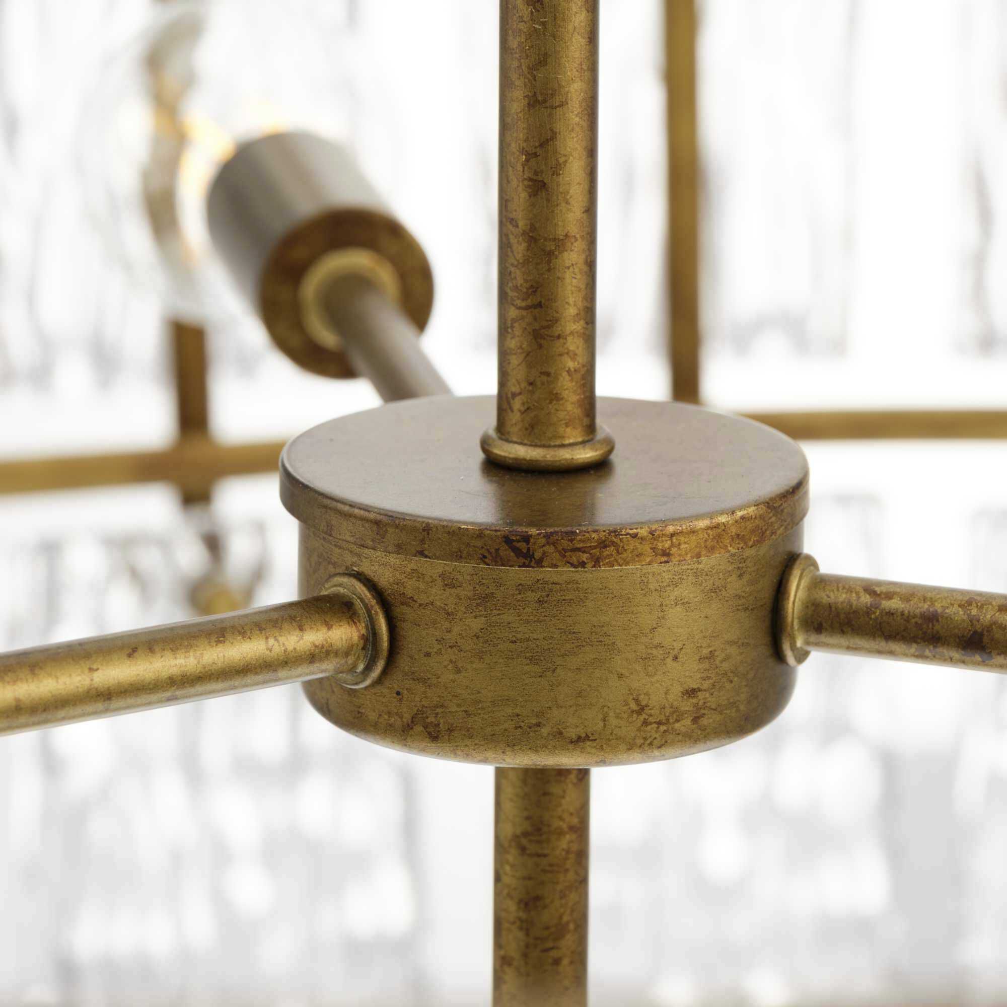 Chevall 9 Light 32 inch Gold Ombre Chandelier Ceiling Light, Design Series