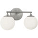 Nube LED 14.63 inch Brushed Nickel Vanity Light Wall Light