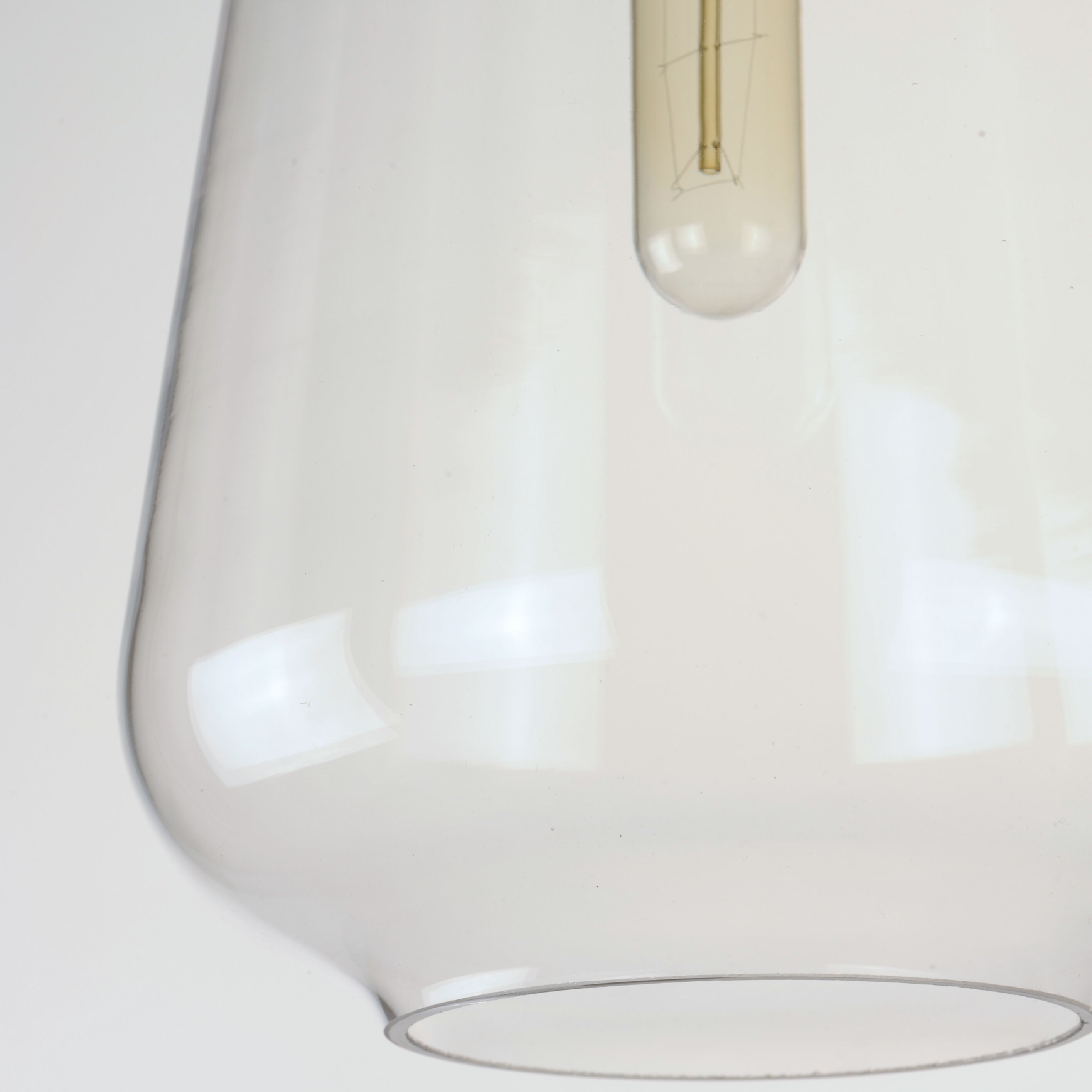 Babylon 1 Light 8 inch Black Single Pendant Ceiling Light