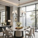 Yep Cambria 6 Light 33.25 inch Oil Rubbed Bronze Chandelier Ceiling Light