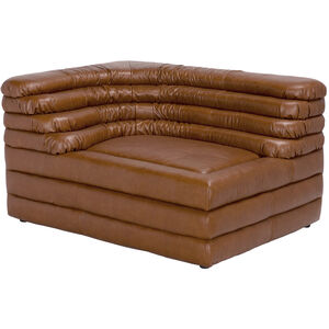 Bandera Roche Tan Modular Sofa, Left Corner