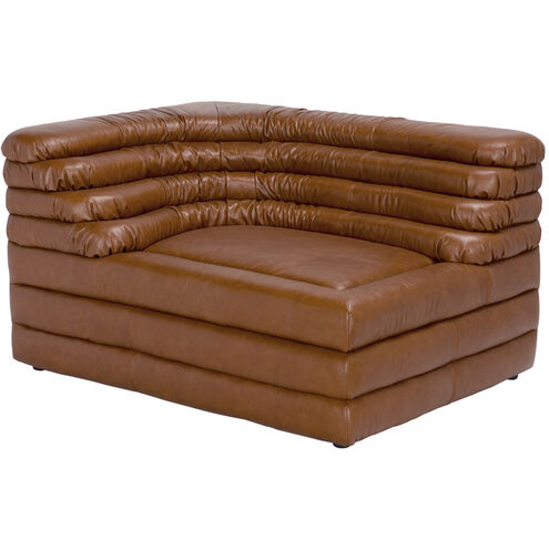 Bandera Roche Tan Modular Sofa, Left Corner