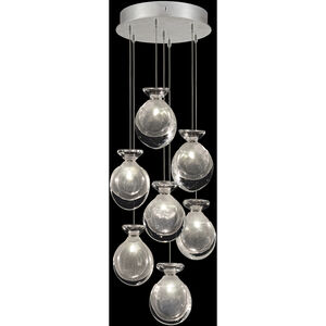 Essence 7 Light 13.5 inch Silver Pendant Ceiling Light