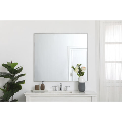 Monet 40 X 36 inch Silver Wall Mirror