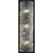 Morgan 3 Light 7.5 inch Black ADA Wall Sconce Wall Light