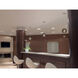 Kristall 6 LED Black Cord Pendant Ceiling Light