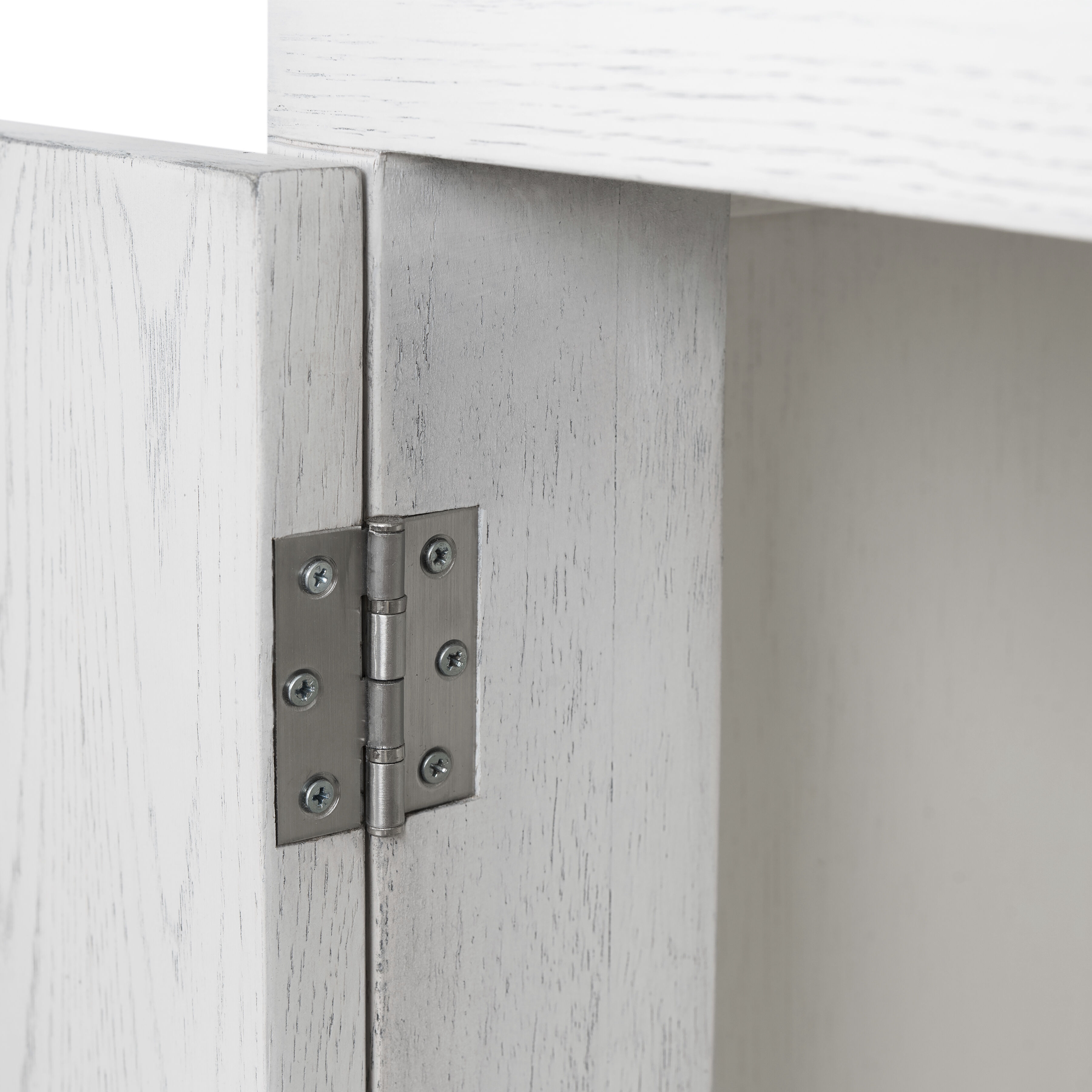 Bowtie Whitewash Cabinet