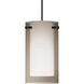Pahu 4 1 Light Black Cord Pendant Ceiling Light