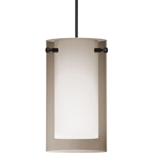 Pahu 4 1 Light Black Cord Pendant Ceiling Light