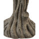 Dunmore 16 inch Charbon de Bois Accent Table