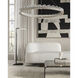 Pleiades LED 50.75 inch Contemporary Silver Leaf and Contemporary Silver Chandelier Ceiling Light