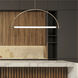 Keaton LED 33.5 inch Gold Chandelier Ceiling Light