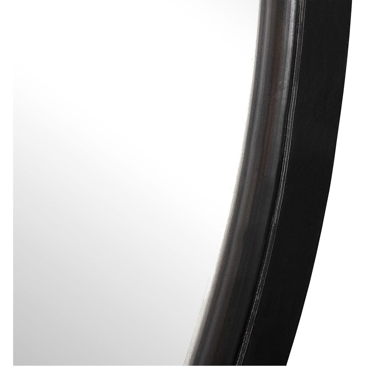 Dawsyn 44 X 44 inch Aged Black with Subtle Gray Highlights Mirror