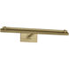 Sean Lavin Kal 14 watt 18 inch Natural Brass Picture Light Wall Light