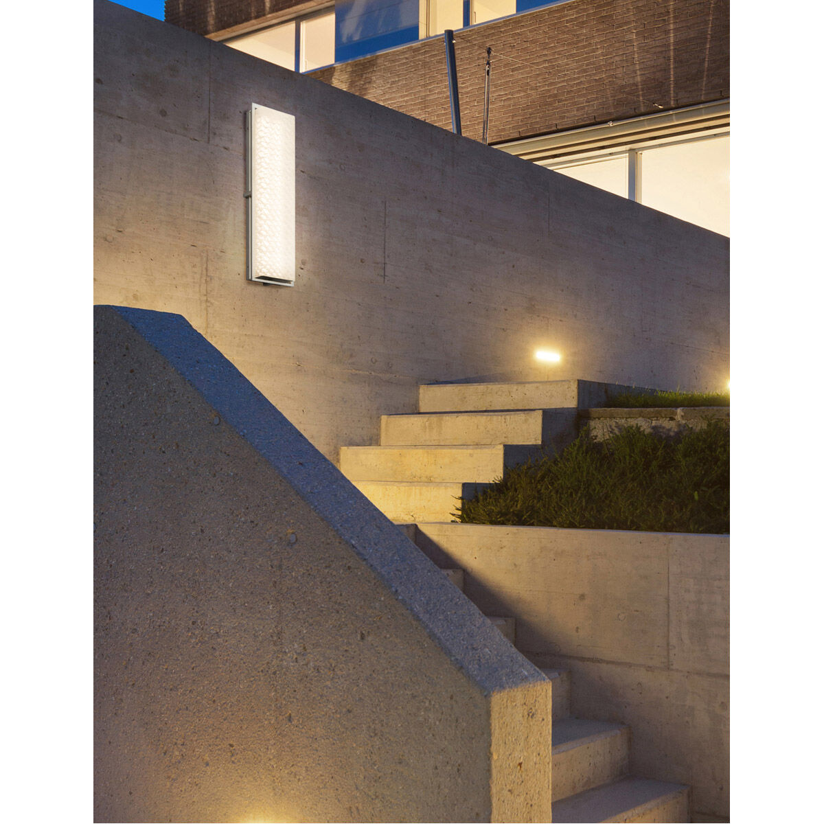 Fusion Wall Sconce Wall Light in Brushed Nickel, Weave Fusion