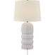 Wehunt 32 inch 100.00 watt White Table Lamp Portable Light, Coco & Dash