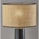 Sheffield 30 inch 150.00 watt Black Table Lamp Portable Light, Tall
