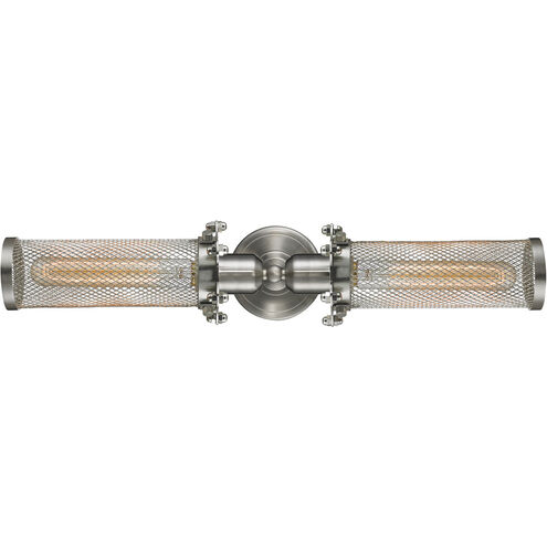 Austere Quincy Hall LED 21 inch Brushed Satin Nickel Bath Vanity Light Wall Light, Austere