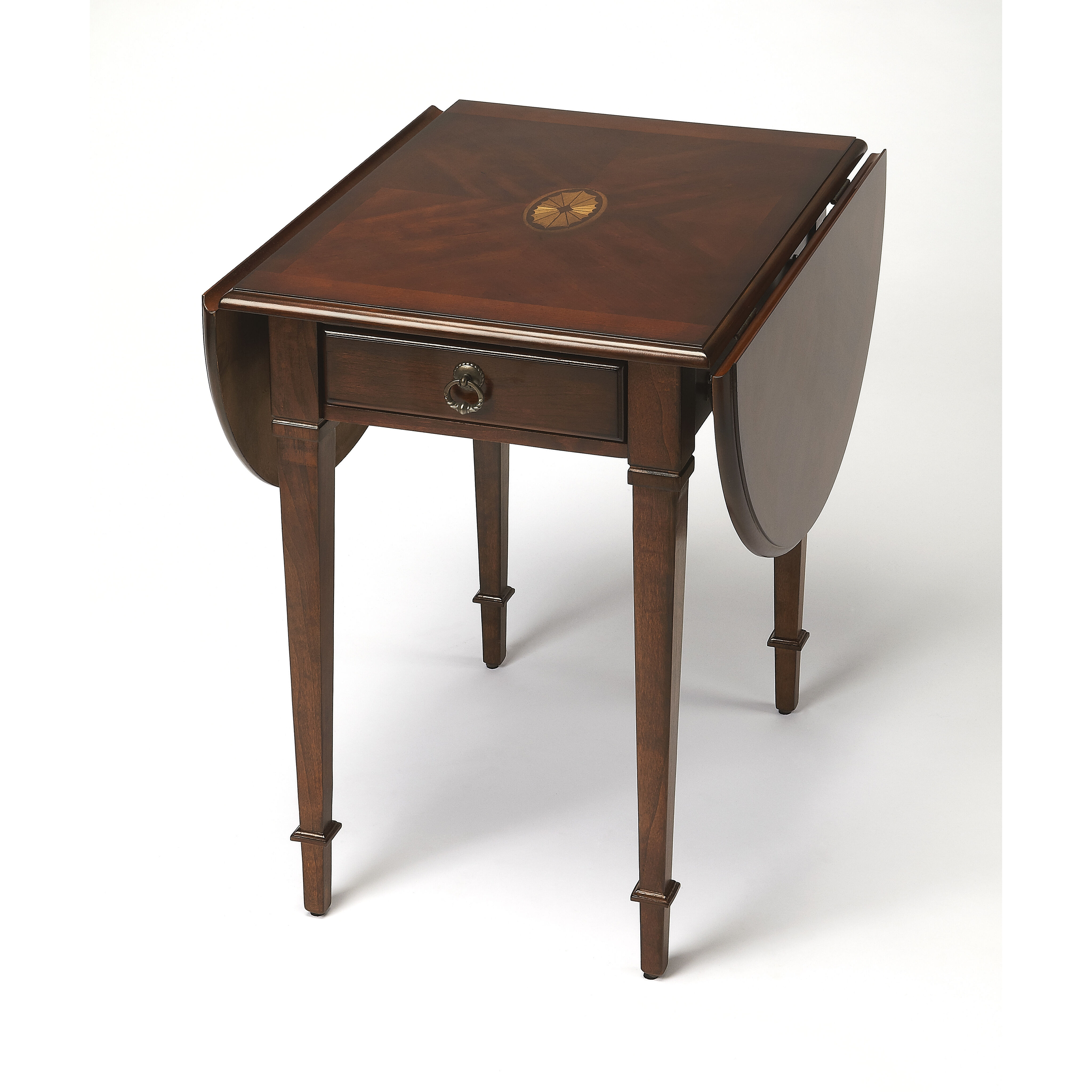 Glenview  28 X 25 inch Plantation accent Table