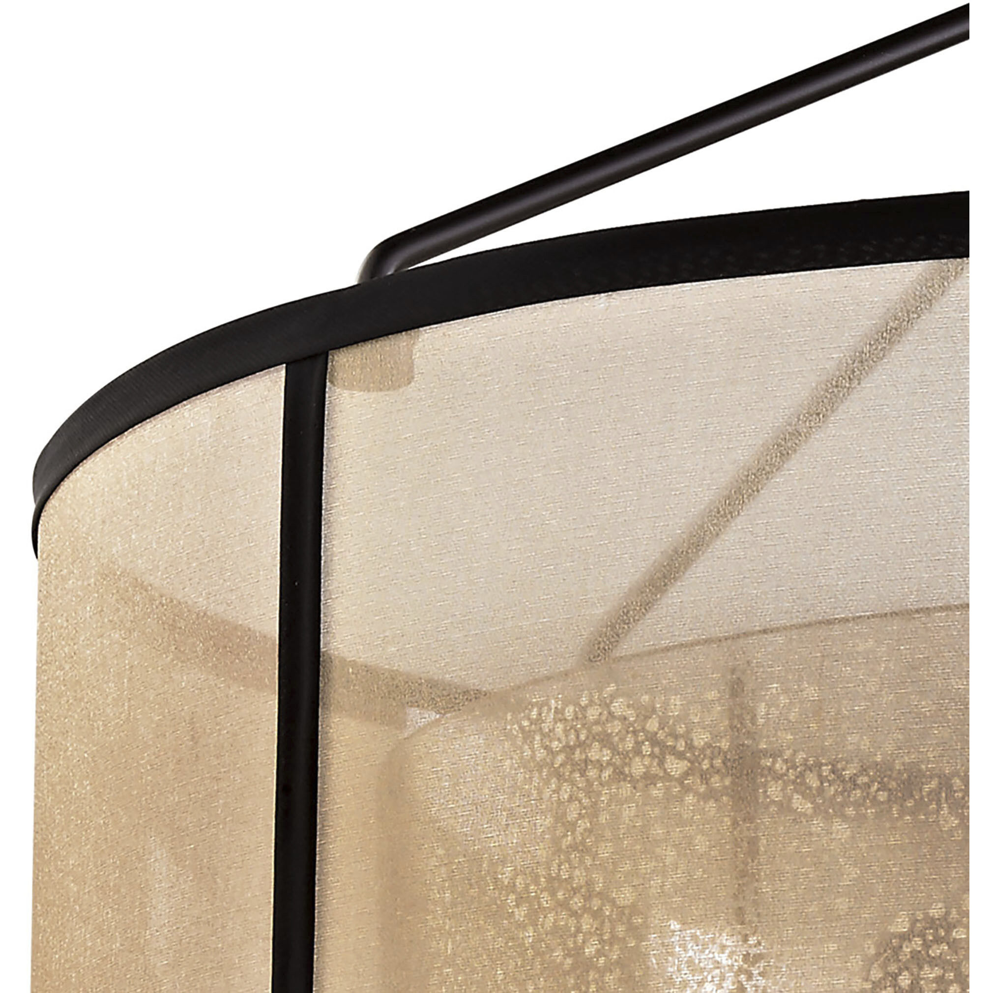 Diffusion 3 Light 18 inch Oil Rubbed Bronze Semi Flush Mount Ceiling Light