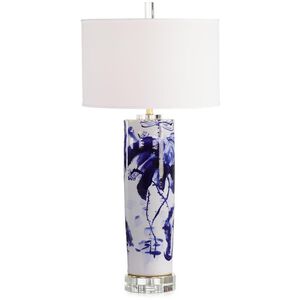 Blue Haven 34 inch Table Lamp Portable Light
