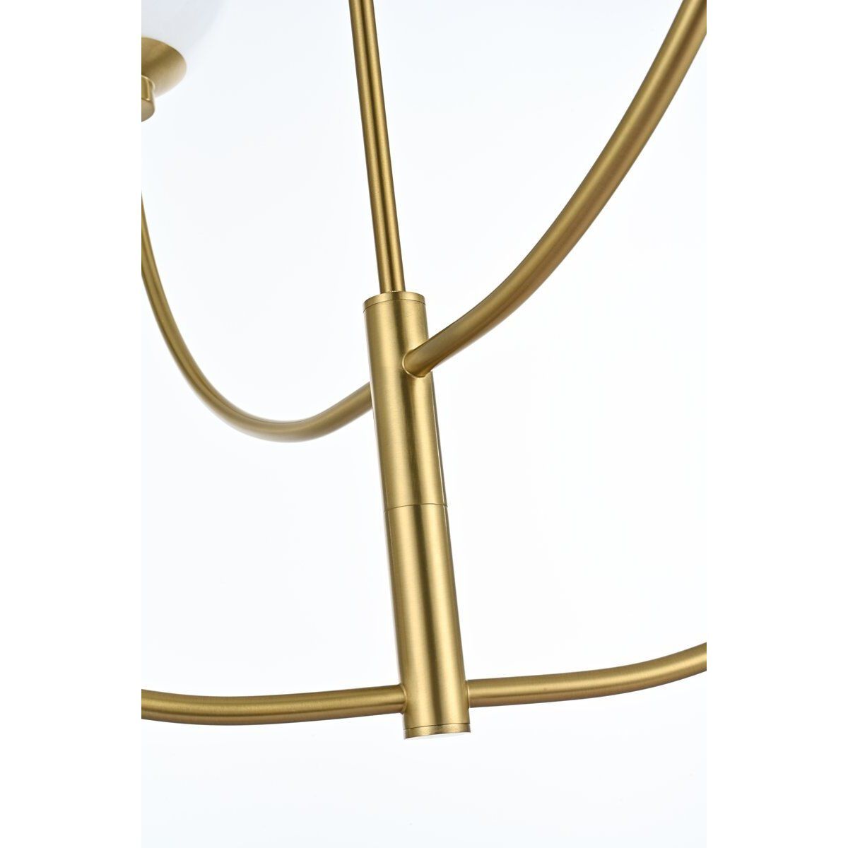 Nyomi 4 Light 36 inch Satin Gold Chandelier Ceiling Light