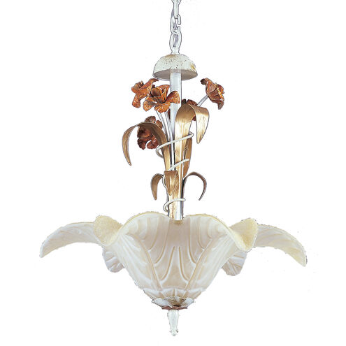 Spring Bouquet 3 Light 25 inch Antique White Pendant Ceiling Light