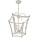 Summerford 4 Light 16 inch Antique White Foyer Pendant Ceiling Light