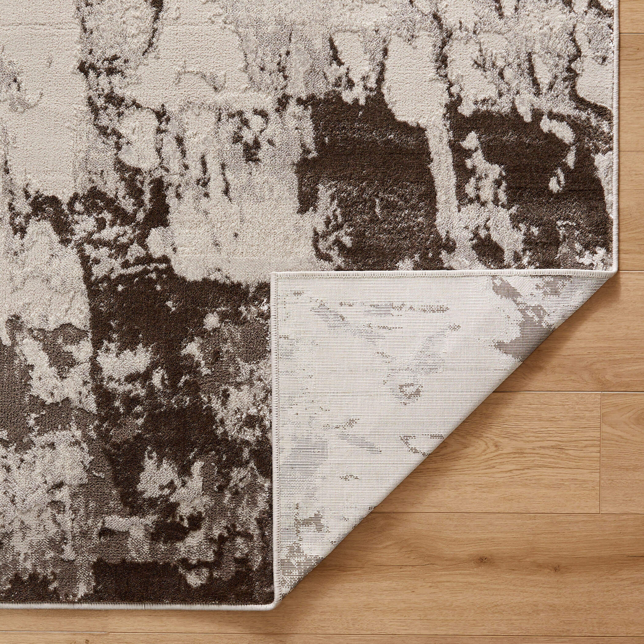 Ayda 36 X 24 inch Black/Grey Rug in 2 x 3